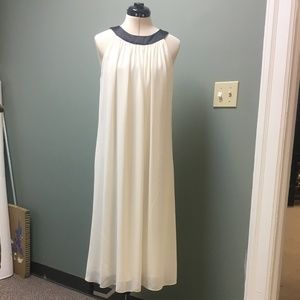 Satin Free Flowing Tunic Swing Dress